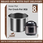 Crock-pot 8 Quart Inner Stainless Steel Replacement For Multi-cooker Xl. Fixed Price $53.99.