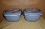 2 Bentgo Salad 4-COMPARTMENT Stackable Lunch Container W/ Large Bowl **. Fixed Price $12.75.