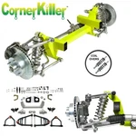 36 Pontiac 8 Cornerkiller Ifs Coil Over 2" Drop 5X5 Manual Lhd Rack Hot Rod. Fixed Price $3799.95.