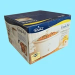 Nib! Rival Crock Pot Quart Removable Oval Stoneware Slow Cooker White #3730. Fixed Price $50.00.