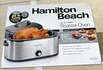 Hamilton Beach 28LB 22 Quart Roaster Oven With Self Basting Lid Stainless Steel. Fixed Price $61.75.