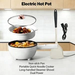 Electric Hot POT3L/0.8GAL 1000W Non-stick Frying Pan Cooking With Spatula. Fixed Price $33.78.