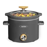 Sunvivipro Small Slow Cooker With Removable Ceramic Pot, Food Warmer W/3 Heating. Fixed Price $39.36.