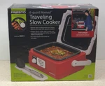 Presto 6-QUART Nomad Traveling Slow Cooker Red (06011) New. Fixed Price $62.99.