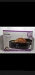 Rival 14 QT.-20 Lb Roaster Oven With Roasting Rack, Black New Box. Fixed Price $69.00.