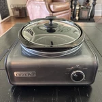 Crock Pot Hook Up 3.5 Qt Oval Slow Cooker SCCPMD3-CH Black Gray Works Perfect!. Fixed Price $49.99.