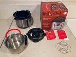 Instant Pot Duo 9-IN-1 Electric Pressure Cooker, Slow Rice. Fixed Price $54.99.