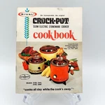 Vintage Crock-pot Cookbook Slow Cooker Recipes Rival 1971 Kitchen Paperback 82PG. Fixed Price $12.00.