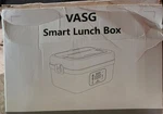 Vasg BX88 Electric Heated Lunch Box Blue Green 1L With Carry Bag Charger Set. Fixed Price $50.00.