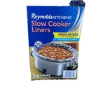 Reynolds Slow Cooker Liners, 24 Pack-read. Fixed Price $14.99.