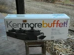 Kenmore Triple Slow Cooker Brand New In Sealed Box, 3 1.5 Quarts, Model 18892. Fixed Price $64.85.