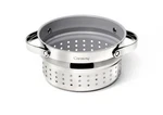 Caraway Qt Stainless Steel Steamer With Handles, CW-STM3-SLS. Fixed Price $45.99.