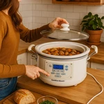 Hamilton Beach 5 Qt Programmable Slow Cooker. Fixed Price $55.00.