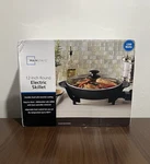 Mainstays 12" Round Nonstick Electric Skillet With Glass Cover. 1200 Watts. Nib. Fixed Price $16.15.