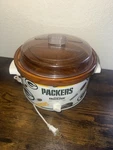 Green Bay Packers Crock Pot 4 Quart Rival Slow Cooker Tailgate 1996 Nfl. Fixed Price $50.99.