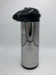 Nissan By Thermos 3L Thermal Vacuum Pump Airpot Stainless Steel Euc. Fixed Price $17.99.