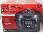 Instant Pot Rio Wide Plus 7.5QT 7-IN-1 Electric Pressure & Multi-cooker. Fixed Price $219.00.