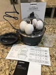Chefman Egg-maker Rapid Poacher, Food & Vegetable Steamer, Quickly Makes Up To 6. Fixed Price $22.10.