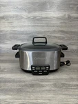 Cuisinart MSC-600 3-IN-1 6-QUART Multi-cooker Slow Brown Saute Steam. Fixed Price $58.87.