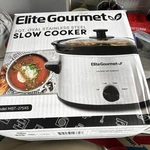 Elite Gourmet MST-275XS 2QT Stainless Steel Slow Cooker Silver/black. Fixed Price $29.84.