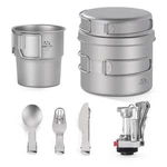 Zing Tii Titanium Camping Cookware Set, Essentials POT. Fixed Price $96.79.