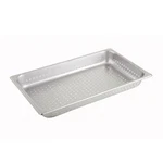 New Full Size Winco Steam Table Pan 2.5 Deep Perforated 25 Gauge Stainless Steel. Fixed Price $22.39.