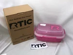 Rtic Day Cooler Lunch Plastic Container Color Hot Pink Nib 1265. Fixed Price $21.99.