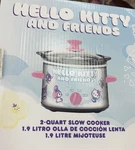 Brand New In Box Hello Kitty Friends 2 Qt Slow Cooker Steamer. Fixed Price $33.99.