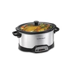 Hamilton Beach Qt Programmable Slow Cooker Model 33463. Fixed Price $60.00.