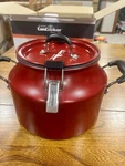 New Seth Mcginns Cancooker Signature Series 2 Gallon Steam Red. Fixed Price $44.95.