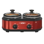 Sunvivi Double Slow COOKER,2 Pot Small Mini Crock Buffet Servers And Warmer,d.... Fixed Price $85.86.