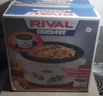 Vintage Rival 3504 Crock Pot Quart "country Style" Slow Cooker - Open Box Usa. Fixed Price $99.99.