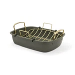 Thyme & Table Granite Collection Roaster With Rack - Green. Fixed Price $40.85.