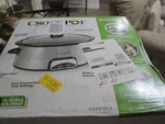 Crock-pot Smart-pot 6 Quart Programmable Slow Cooker With Timer, Food Warmer, Br. Fixed Price $59.99.