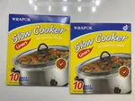 Wrapok Slow Cooker Liners Packs Of 10 (20 Total) Niop Bpa Free. Fixed Price $13.87.