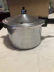 Presto 6 Qt Pressure Cooker Model 0125005 With Trivet, Manual And Jiggler. Fixed Price $12.95.