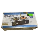 Bella Cucina Double Slow Cooker Buffet & Serve 3 Qt Stoneware Pots. Fixed Price $89.99.