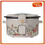 Beautiful 4 Qt Digital Slow Cooker Hinged Lid Wildflower Porcini Drew Barrymore. Fixed Price $34.97.