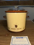 Vintage Grandinetti 3.5 Quart All American Crockery Pot Slow Cooker Works!. Fixed Price $32.00.
