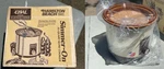 Vintage 1984 New Old Stock Hamilton Beach Simmer-on 3.5 Qt Slow Cooker 439AL. Fixed Price $164.95.