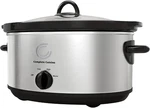 Complete Cuisine 7.0 Quart Stainless Steel Slow Cooker. Fixed Price $44.99.