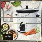 Masterchef Qt Slow Cooker MC-981-MBL Marble Finish Ceramic Keep Warm 3-SET. Fixed Price $29.99.