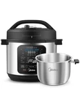 Midea 10-IN-1 Electric Pressure With Slow Cooker, Steamer, Saute, Sous.... Fixed Price $197.69.