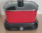 West Bend Slow Cooker/ Griddle 87906R- Scratches Shown In Pics. Fixed Price $29.99.