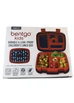 Bentgo Kids Lunch Box Red Rocket Pattern Leak-proof Microwave Safe. Fixed Price $30.00.
