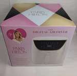 Paris Hilton 6 Qt Six Quart Digital Air Fryer White New Open Box. Fixed Price $69.88.