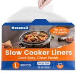 Hotensil 13X21 Slow Cooker Liners 30-PACK Large Disposable Pot Bags 3-8.5QT. Fixed Price $29.68.