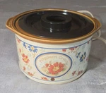 Vintage 80 Rival Potpourri Crock 3207 W/ Lid. Works Country Cottage Granny. Fixed Price $26.00.