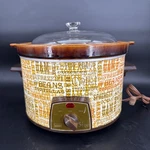 Vintage 70'S 5.5 Qt Slow Cooker Crockpot Montgomery Ward 86-46532 Retro Tested. Fixed Price $63.75.