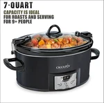 Crock-pot 7-QUART Countdown Slow Cooker Cooks Meals Around Your Schedule. Fixed Price $64.99.